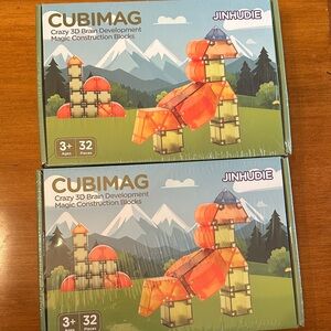 2 New boxes of Magic Construction Blocks